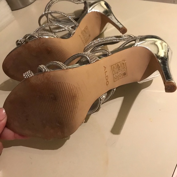 SOLD— 💖🤩⚡️Aldo Swarovski Crystal’s heels⚡️🤩💖 - Picture 8 of 10
